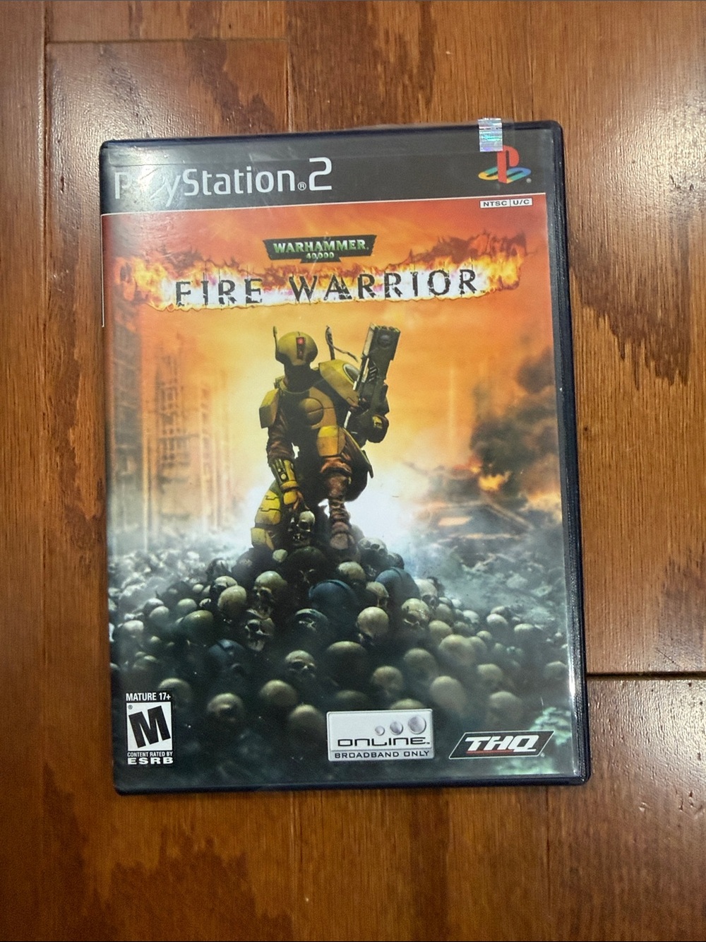 Warhammer 40,000 Fire Warrior PS2 Complete First-Person